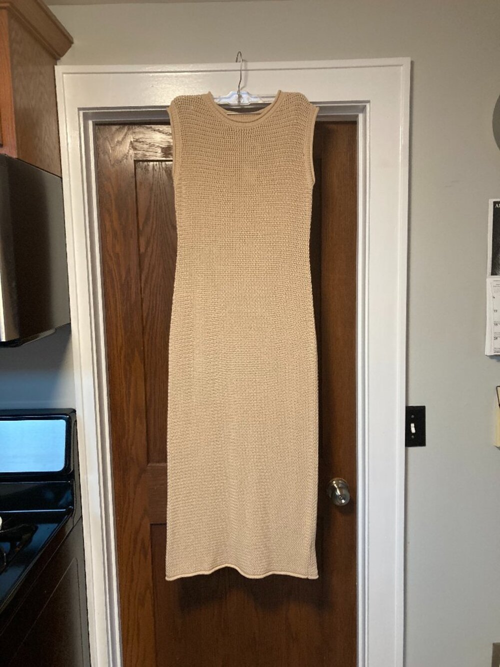 Miou Muse crocheted midi dress